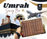 Umrah Saving Box | The best way to save your money to perform umrah