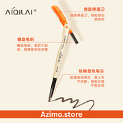 Aiqilai 3 In 1 Eyebrow Pencil | Anti-smudge | Long-lasting | Three-in-one | Double-headed