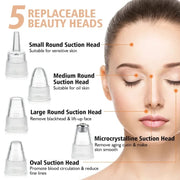 Blackhead Remover | Face Acne Black Dot Pimple Electric Blackhead Vacuum Cleaner